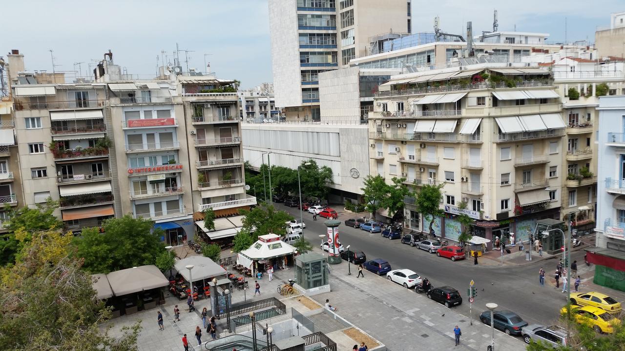 Victoria Grand Apartments Athen Exterior foto