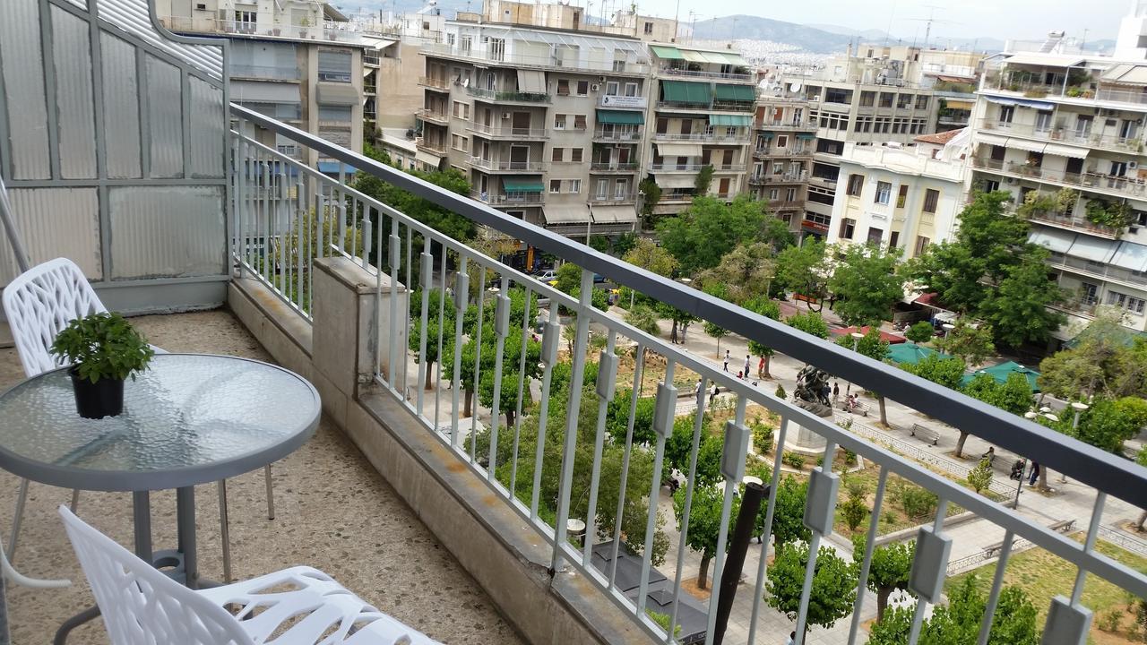 Victoria Grand Apartments Athen Exterior foto