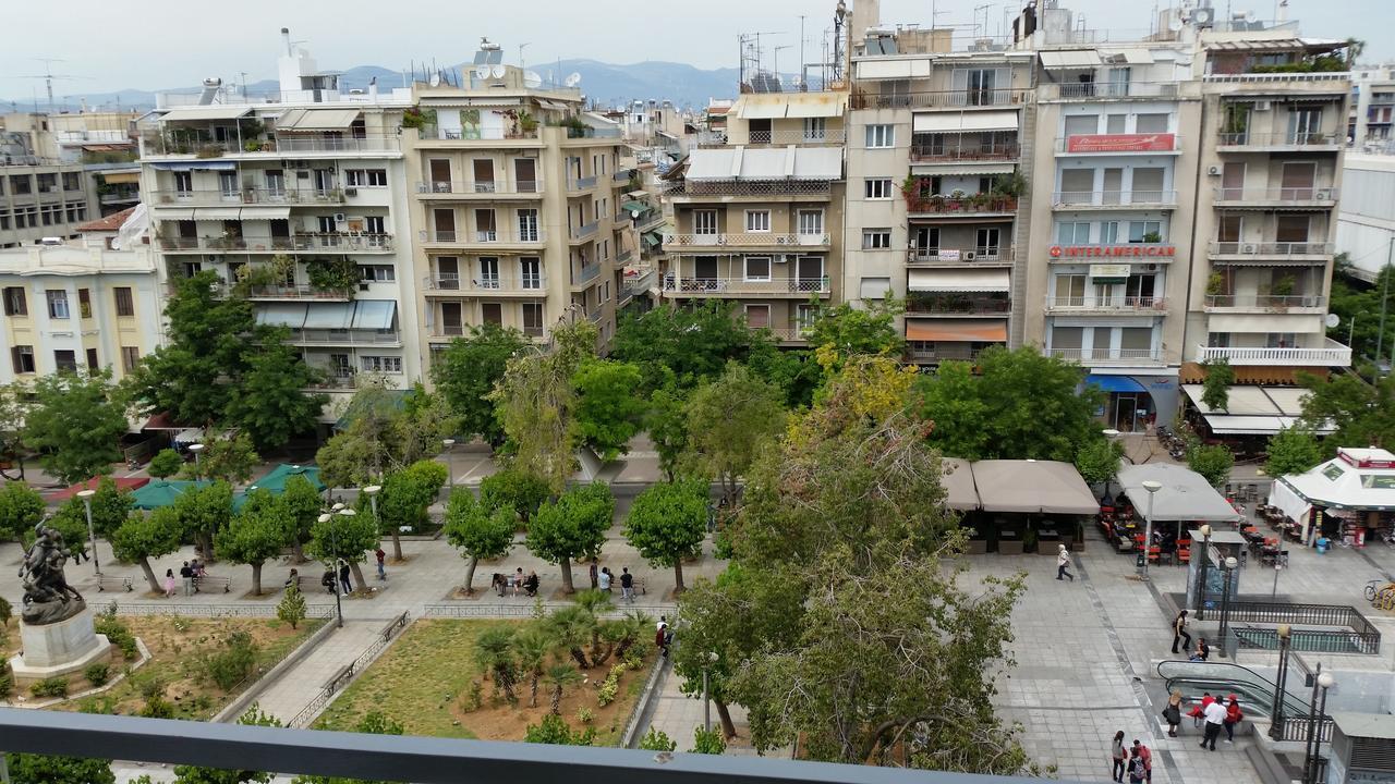 Victoria Grand Apartments Athen Exterior foto