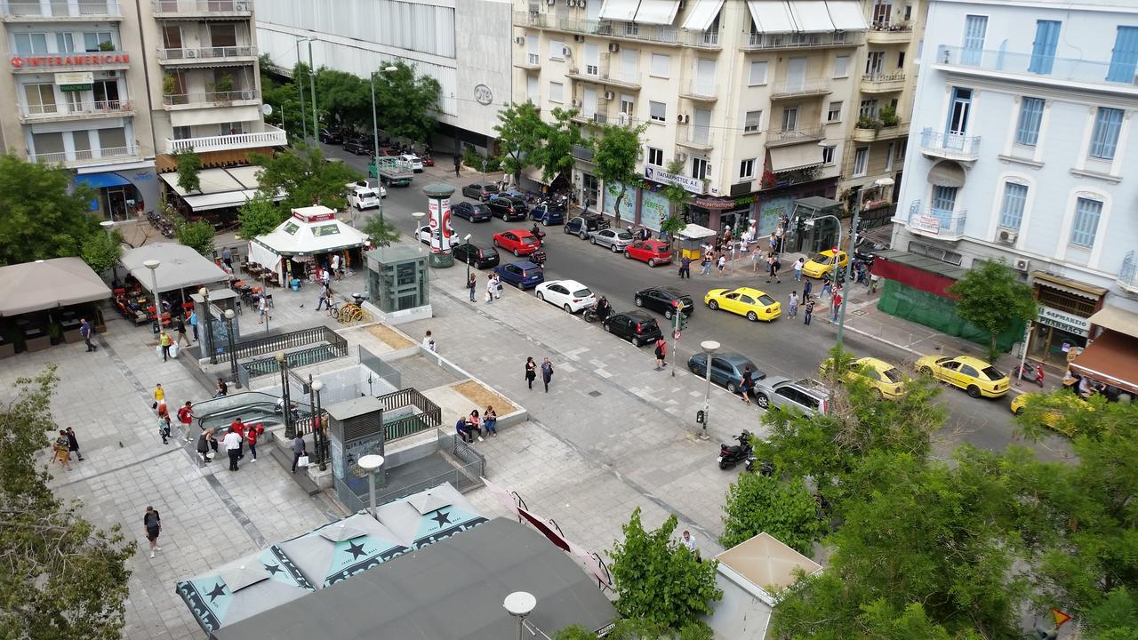 Victoria Grand Apartments Athen Exterior foto
