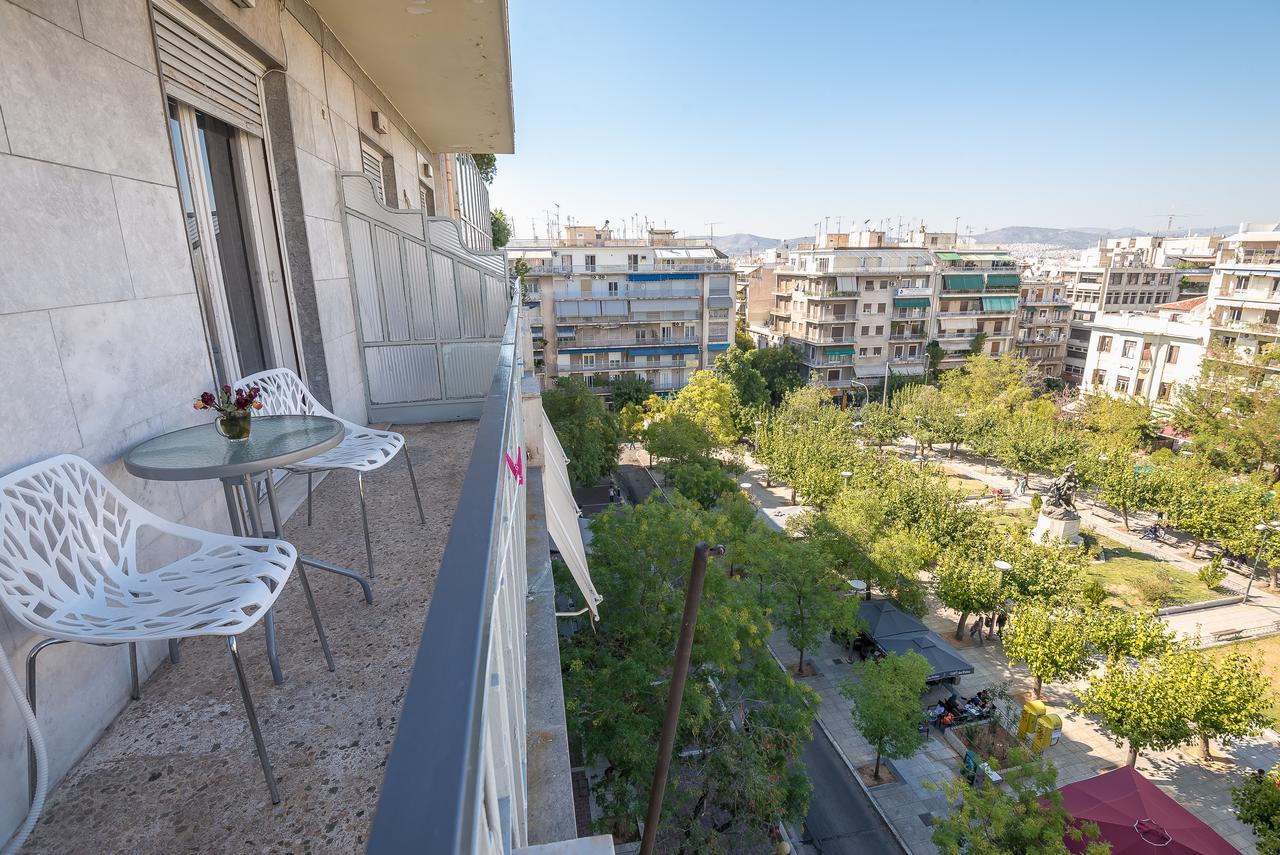 Victoria Grand Apartments Athen Exterior foto