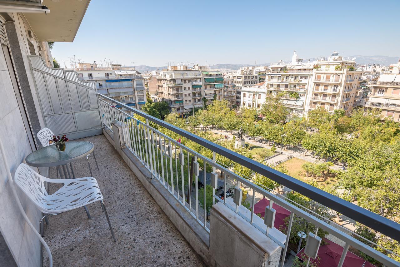 Victoria Grand Apartments Athen Exterior foto