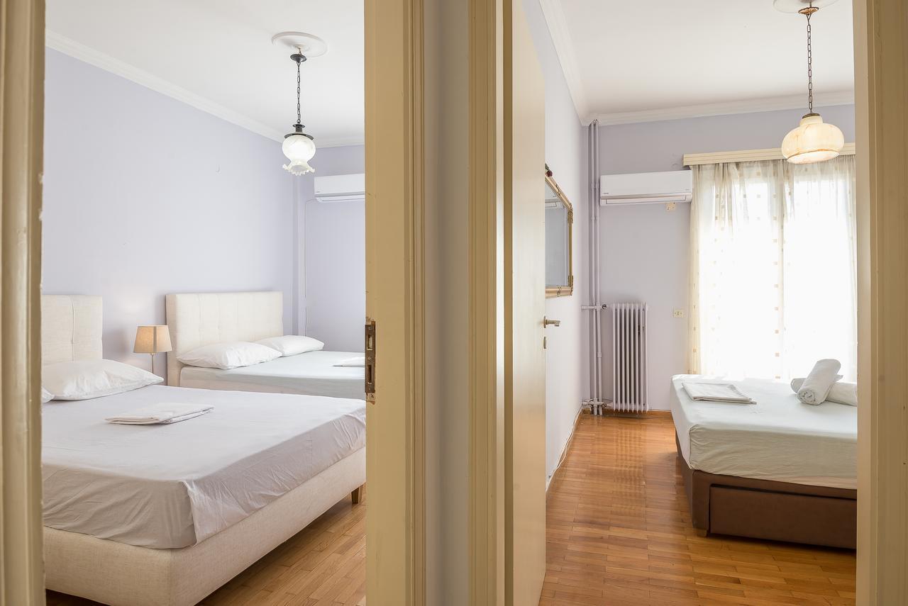Victoria Grand Apartments Athen Exterior foto
